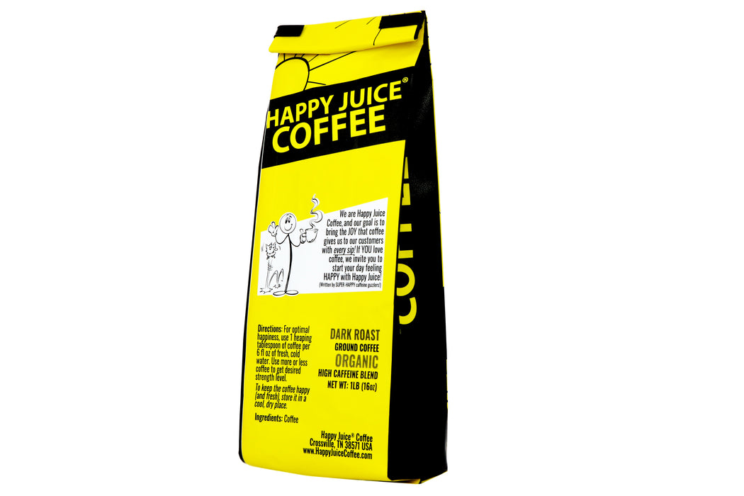 ORGANIC GROUND COFFEE - 1LB